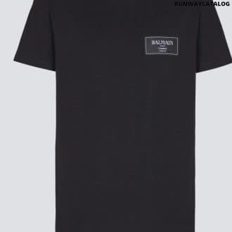 T-shirt with Balmain Couture label