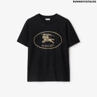 Knight Stamp Cotton T-shirtPrice