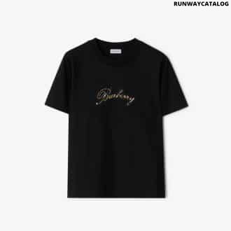 C Cursive Logo Cotton T-shirtPrice