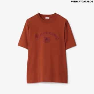 Gothic Logo Cotton T-shirt