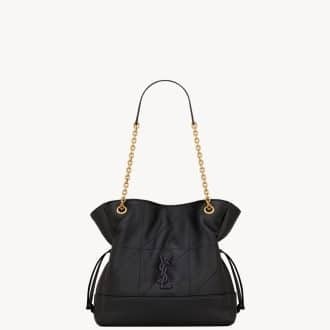 JAMIE SHOPPING SMALL IN LAMBSKIN BLACK