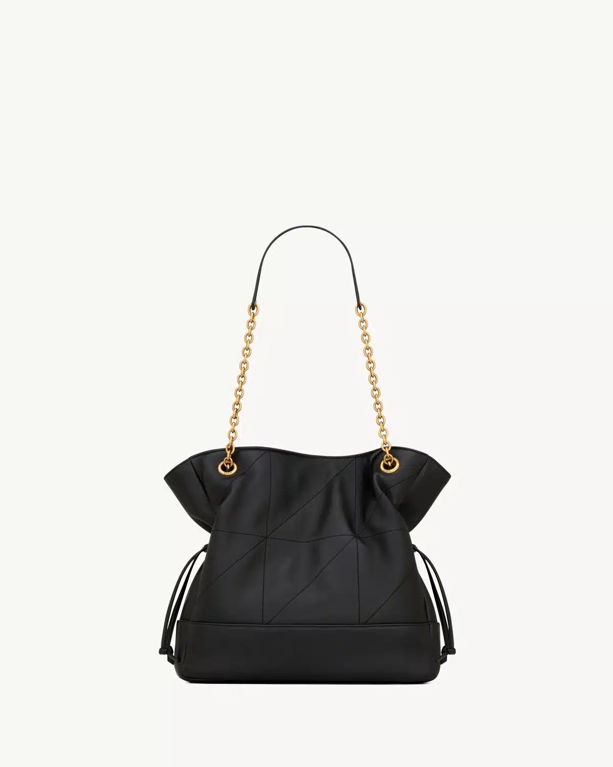 JAMIE SHOPPING SMALL IN LAMBSKIN BLACK - Image 3