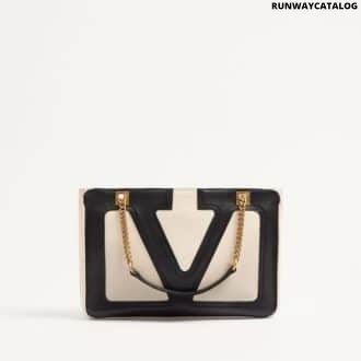 Valentino Garavani Viva Superstar Small Nappa Leather Shopping Bag