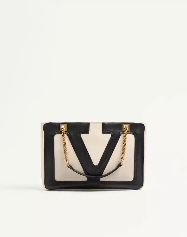 Valentino Garavani Viva Superstar Small Nappa Leather Shopping Bag