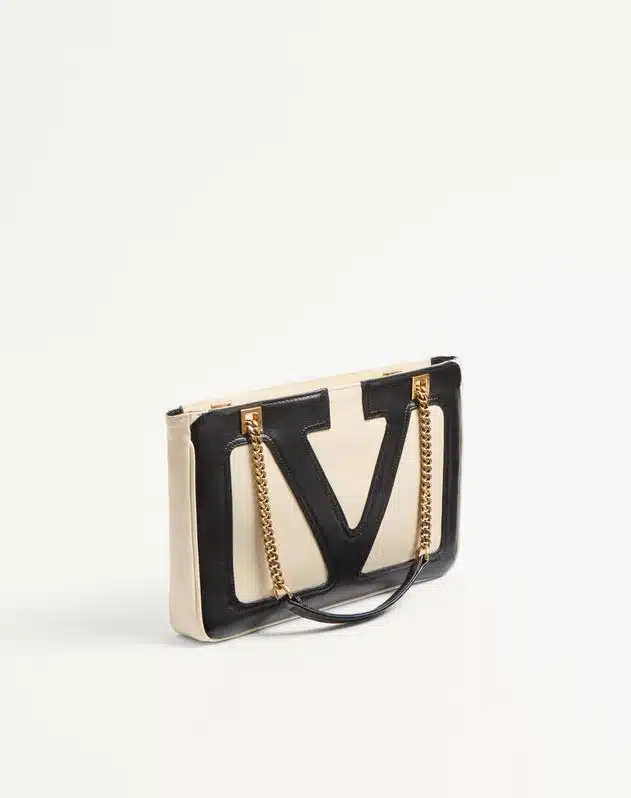 Valentino Garavani Viva Superstar Small Nappa Leather Shopping Bag - Image 3