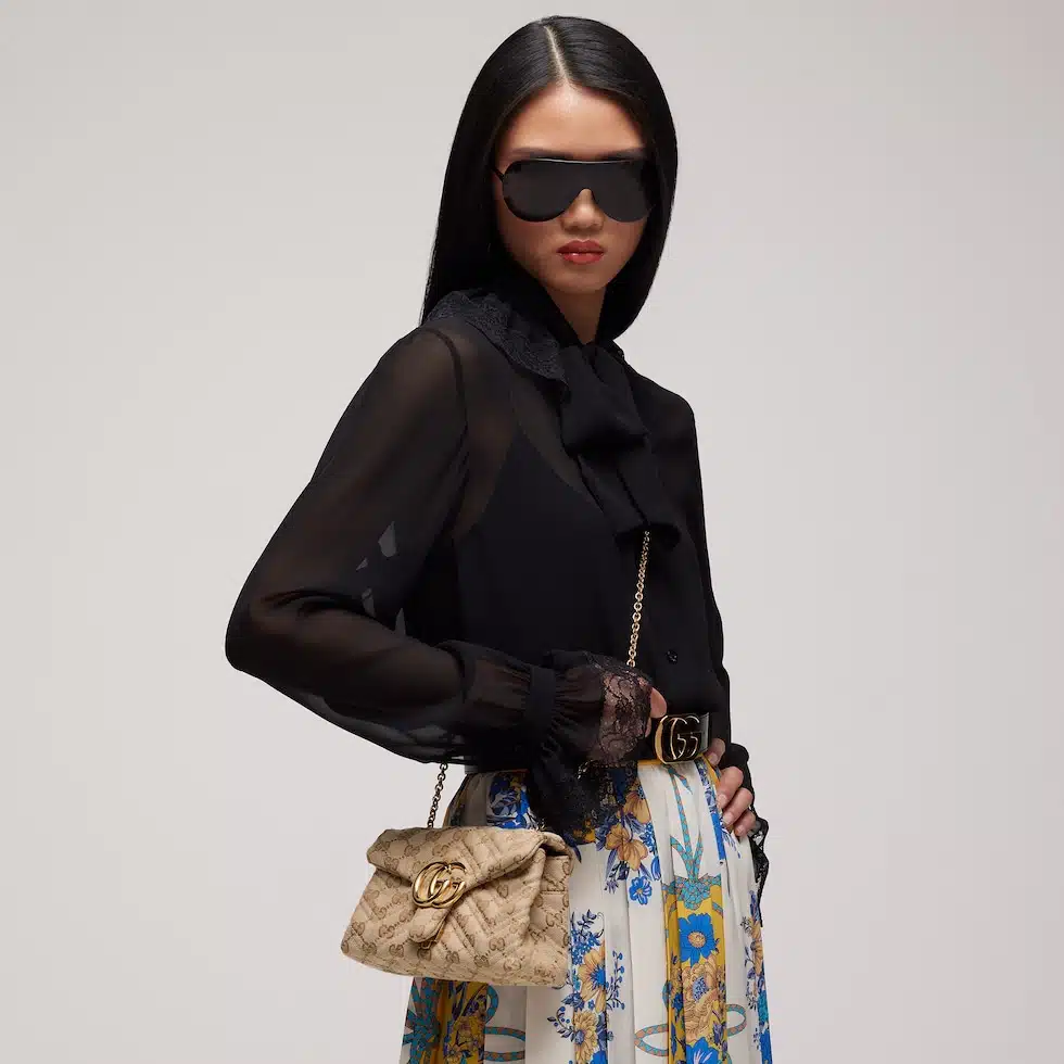 GG Marmont mini shoulder bag - Image 3