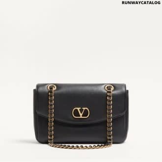 Valentino Garavani Djuna Medium Chain Bag In Nappa Leather