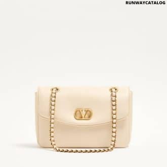 Valentino Garavani Djuna Medium Chain Bag In Nappa Leather