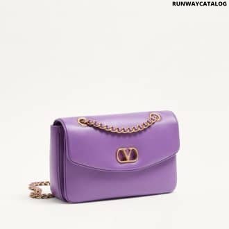 Valentino Garavani Djuna Medium Chain Bag In Nappa Leather