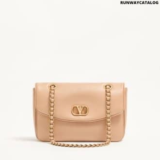 Valentino Garavani Djuna Medium Chain Bag In Nappa Leather