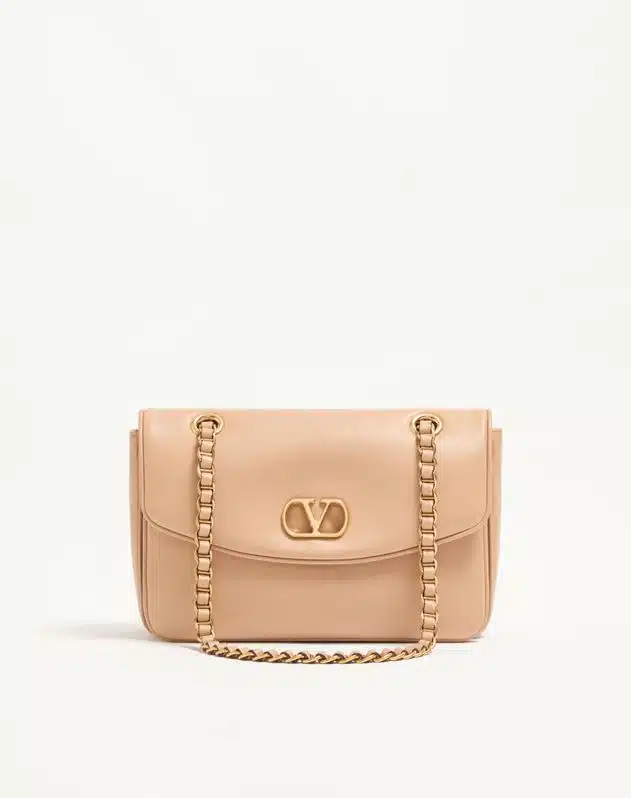 Valentino Garavani Djuna Medium Chain Bag In Nappa Leather