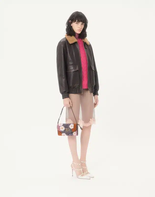 Valentino Garavani Devain Small Embroidered Shoulder Bag - Image 2