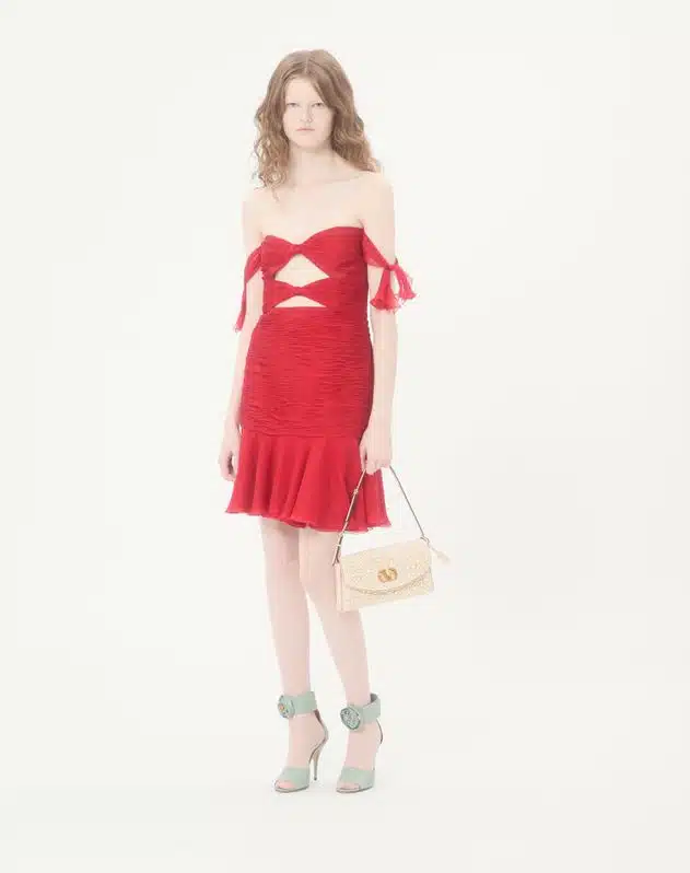 Valentino Garavani Devain Small Shoulder Bag With Pearls And Rhinestones - Image 3