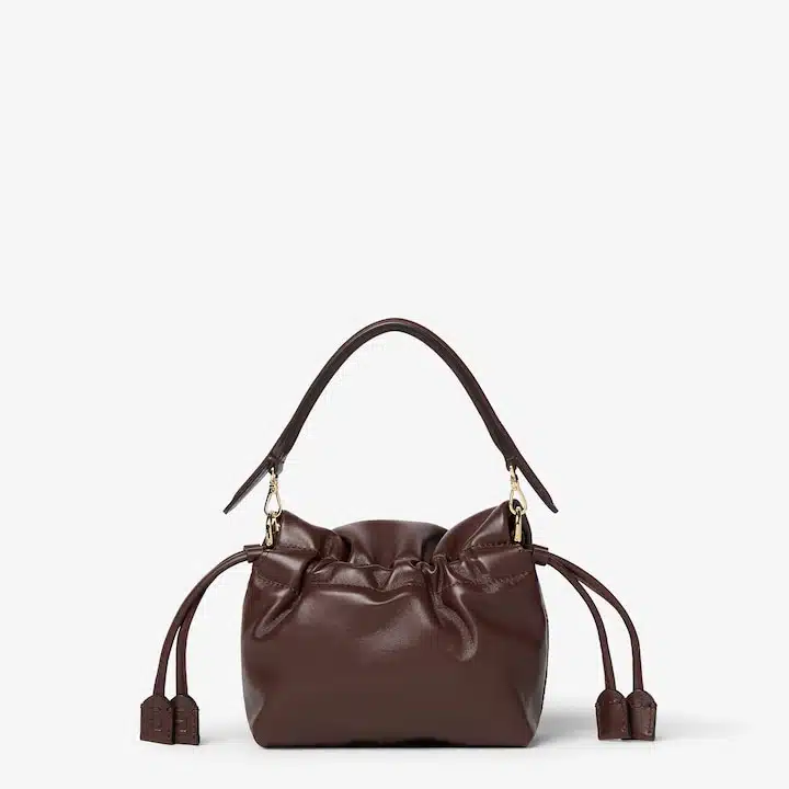 Mamma Baguette Small Mahogany brown nappa leather mini-bag - Image 2