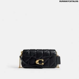 Tabby Chain Crossbody Bag 19 Brass/Black