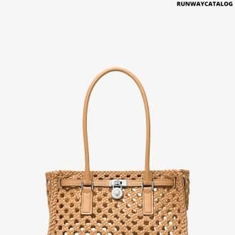 Hamilton Moderne Small Hand-Woven Satchel