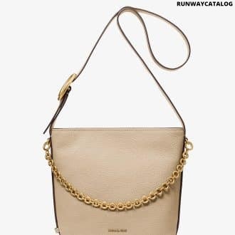 Nolita Small Pebbled Leather Bucket Tote Bag