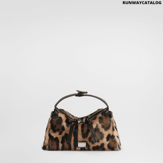 Leopard-print vittoria handbag