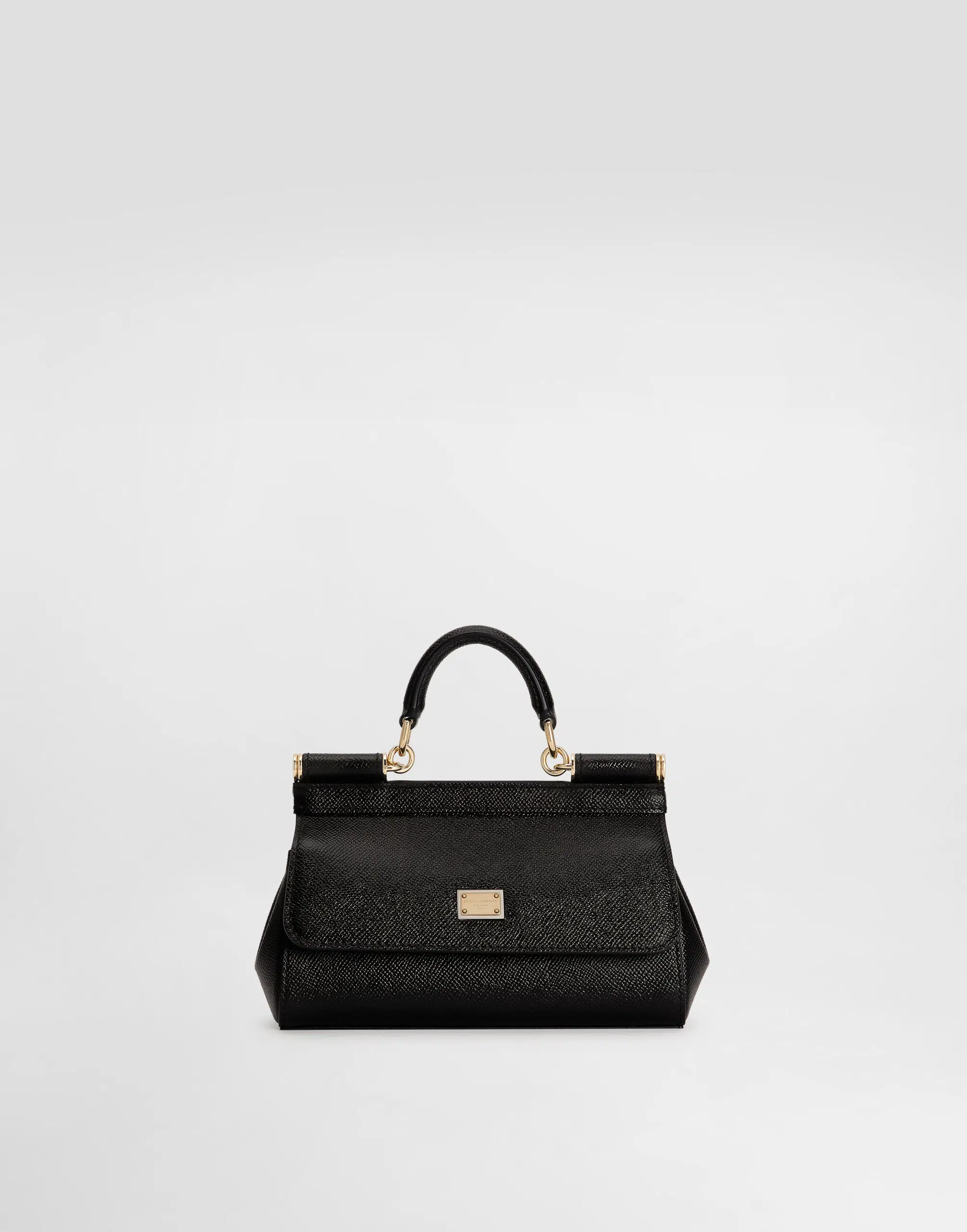 Mini Sicily handbag in dauphine calfskin