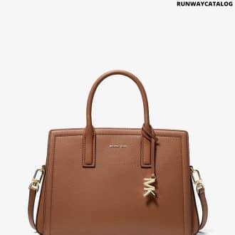 Laila Medium Leather Satchel