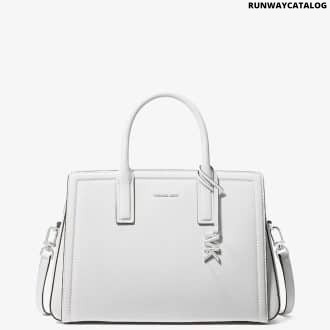 Laila Medium Leather Satchel