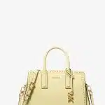Laila Small Studded Leather Satchel