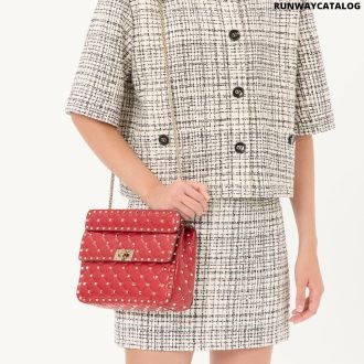 Medium Nappa Rockstud Spike Bag