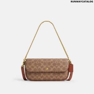 Brook Flap Chain Bag In Signature Canvas