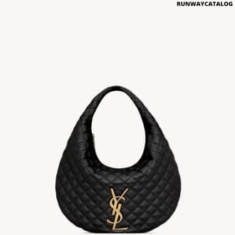 ICARE HOBO IN QUILTED NAPPA BLACK