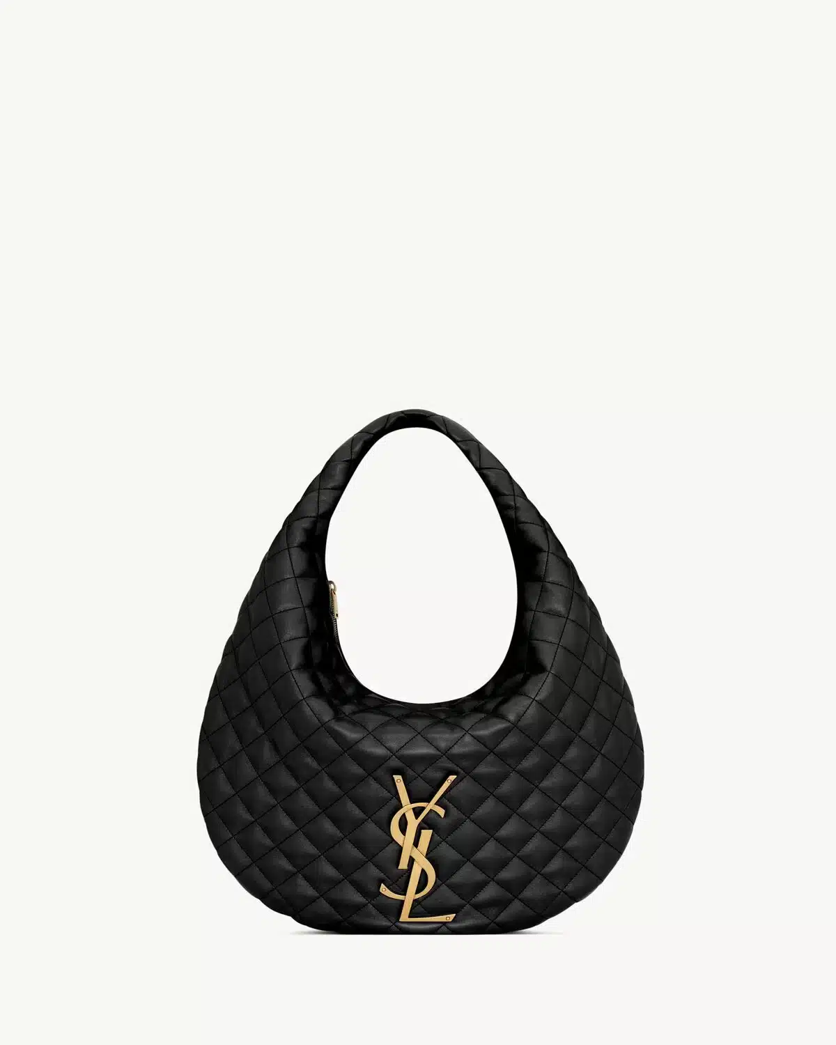 ICARE HOBO IN QUILTED NAPPA BLACK