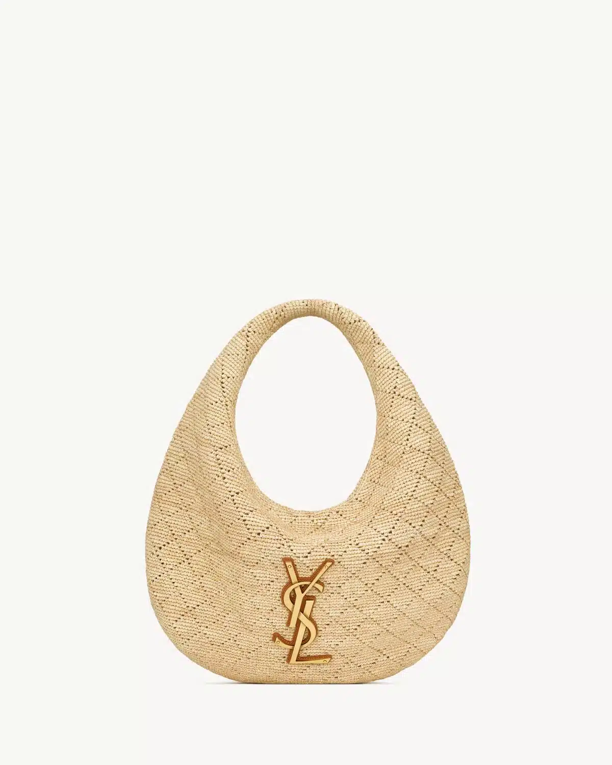 ICARE HOBO IN RAFFIA