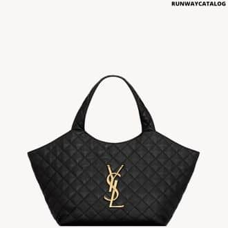 ICARE MEDIUM IN QUILTED NAPPA BLACK