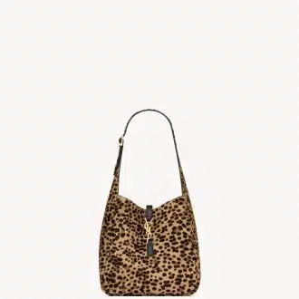 LE 5 À 7 SUPPLE SMALL IN PONY HAIR LEATHER LEOPARD