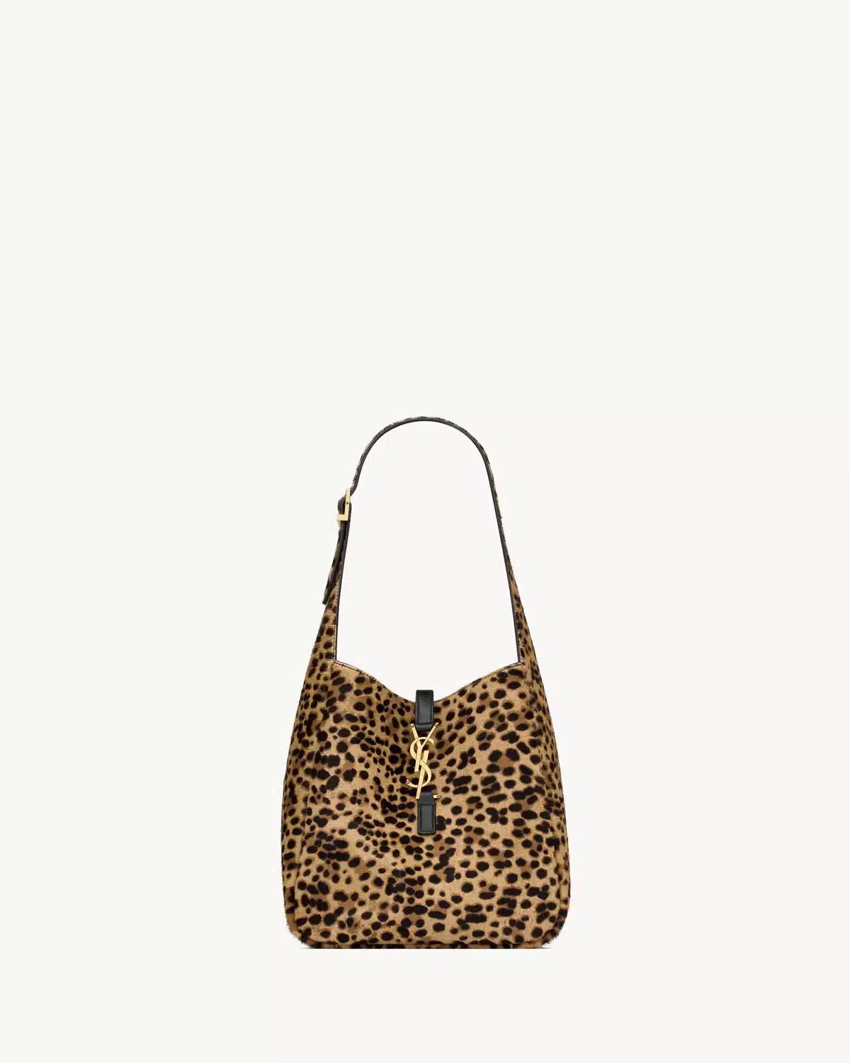 LE 5 À 7 SUPPLE SMALL IN PONY HAIR LEATHER LEOPARD
